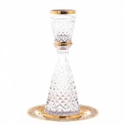 Набор водочный "Эгоист" графин со стопкой на блюде Златоуст