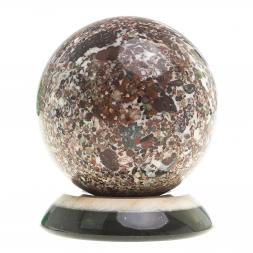 Шар "Антистресс" из креноида 9 см на подставке