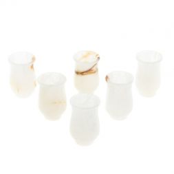 Набор стопок из оникса 3,7х6 см 6 шт в коробке (1,5х2,5)