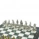 Шахматы &amp;quot;Рыцари крестоносцы&amp;quot; доска 44х44 см из мрамора и змеевика 128237