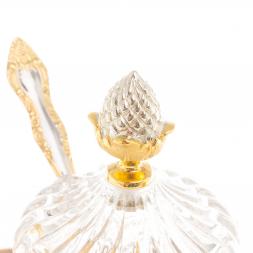 Медовница "Золотая белка" камень агат бронза Златоуст