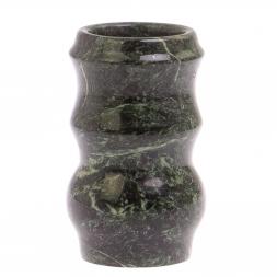 Карандашница круглая из змеевика