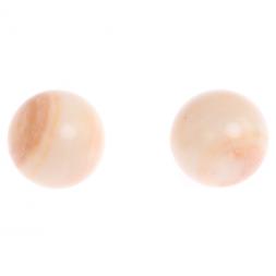 Массажные шары из газганского мрамора 3 см (пара)