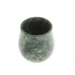 Коньячный бокал из шабровского змеевика 6х6х6 см