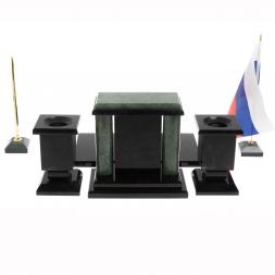 Настольный набор &amp;quot;Премьер&amp;quot; из офиокальцита