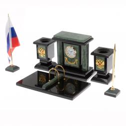 Настольный набор &amp;quot;Премьер&amp;quot; из офиокальцита