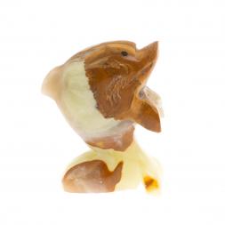 Сувенир "Дельфин" из оникса 8х6х3 см (3)