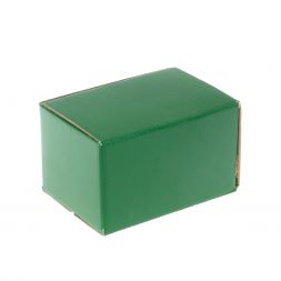 Шкатулка из светлого и темного змеевика 10х6,5х6 см