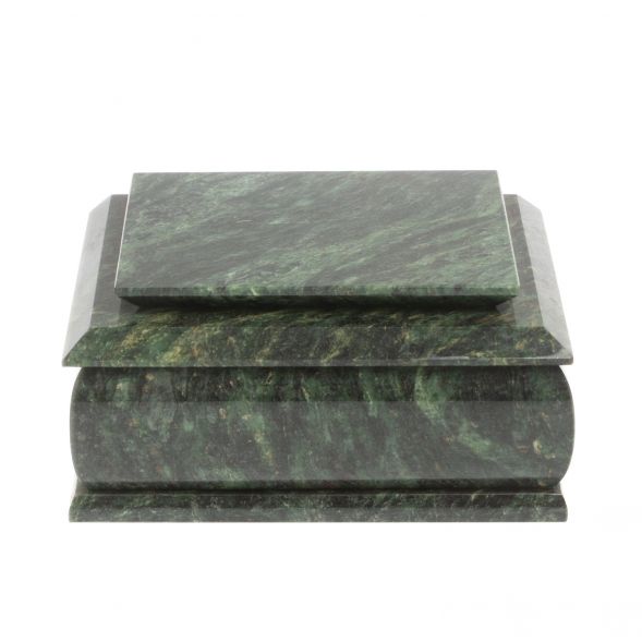 Шкатулка из змеевика 16х12х7,5 см 127137