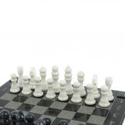 Шахматы "Турнирные" доска 36х36 см мрамор