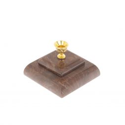 Подсвечник церковный двойной из лемезита