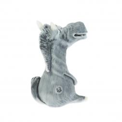 Сувенир "Конь сидит" из мрамолита