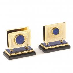 Письменный набор "Сенатор" камень лазурит 9 предметов