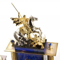 Письменный набор "Сенатор" камень лазурит 9 предметов