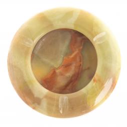 Пепельница из оникса 10х10х3,5 см (4)