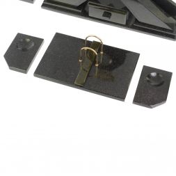 Письменный набор "Герб России" из нефрита с настольным ковриком