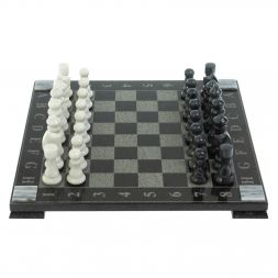 Шахматы "Турнирные" доска 36х36 см мрамор