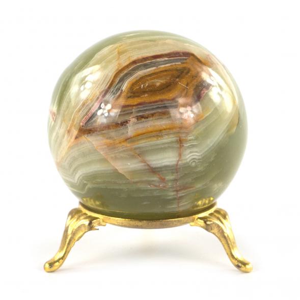 Шар из камня оникс 5,8 см 121675