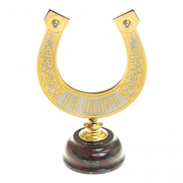 Подкова &amp;quot;На удачу&amp;quot; яшма большая 113840