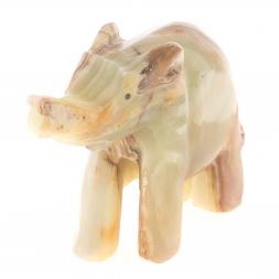 Статуэтка из оникса "Слон" 15х4х12 см (6)