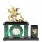 Настольный мини- набор из малахита "Георгий Победоносец"