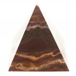 Декоративные часы из оникса «Пирамида» 10×10×11 см (4)