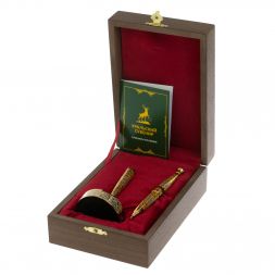 Ручка с подставкой из лазурита Златоуст