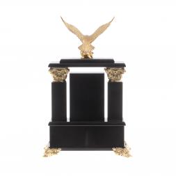 Часы из лазурита "Орел"