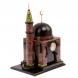 Часы &amp;quot;Мечеть&amp;quot; средняя лемезит, змеевик