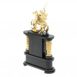 Часы "Георгий Победоносец" камень родонит