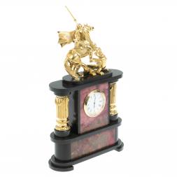 Часы "Георгий Победоносец" камень родонит