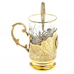 Подстаканник "Герб России" Златоуст