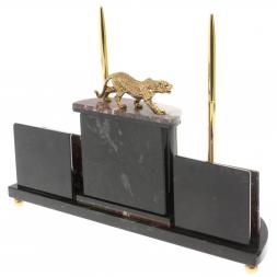 Настольный прибор "Гепард" из креноида