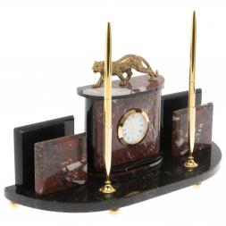 Настольный прибор "Гепард" из креноида