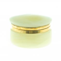 Шкатулка из оникса "Круглая" 7,6х5 см (3)