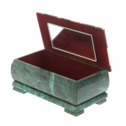 Шкатулка с мозаикой &amp;quot;Купюра&amp;quot; 19х9,5х8 см