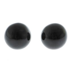 Шары массажные 3,5 см из черного обсидиана