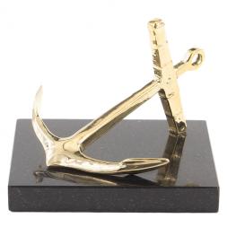 Статуэтка из бронзы и долерита "Якорь"