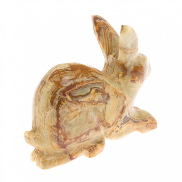 Сувенир &amp;quot;Заяц&amp;quot; из оникса 14,5х4х12 см (6) 130092