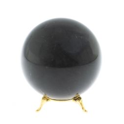 Шар из черного змеевика 9 см