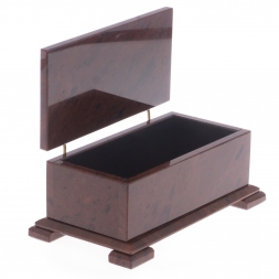 Шкатулка "Купюра 5000 рублей" коричневый обсидиан