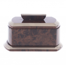 Шкатулка "Оригинал" камень обсидиан малая 12,5х6,5х8,5 см