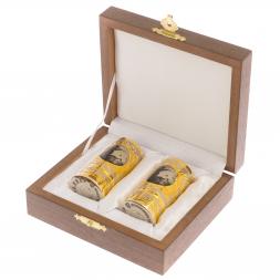 Набор из двух стопок "Охотник" 40 мл Златоуст