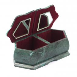 Шкатулка с двумя отделениями "Рассвет / Лето" 20х10х7,5 см