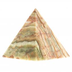 Пирамида камень оникс 12,5х12,5х13 см (5)