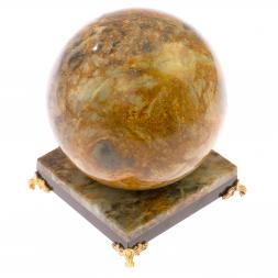 Шар из офиокальцита на подставке 12 см