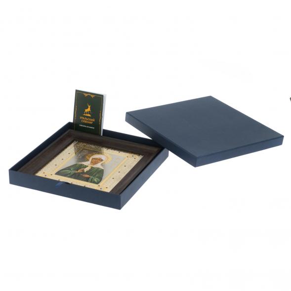 Икона &amp;quot;Матрона Московская&amp;quot; багет 22,5х23,5х2 см Златоуст 128012