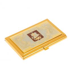 Карманная визитница "Георгий Победоносец" Златоуст