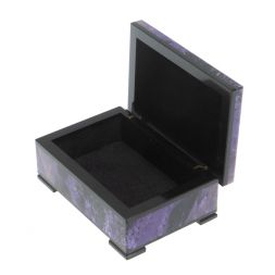 Шкатулка из чароита 10х7х4 см