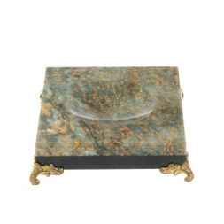 Подставка под шар из офиокальцита 9,5х9,5х3 см